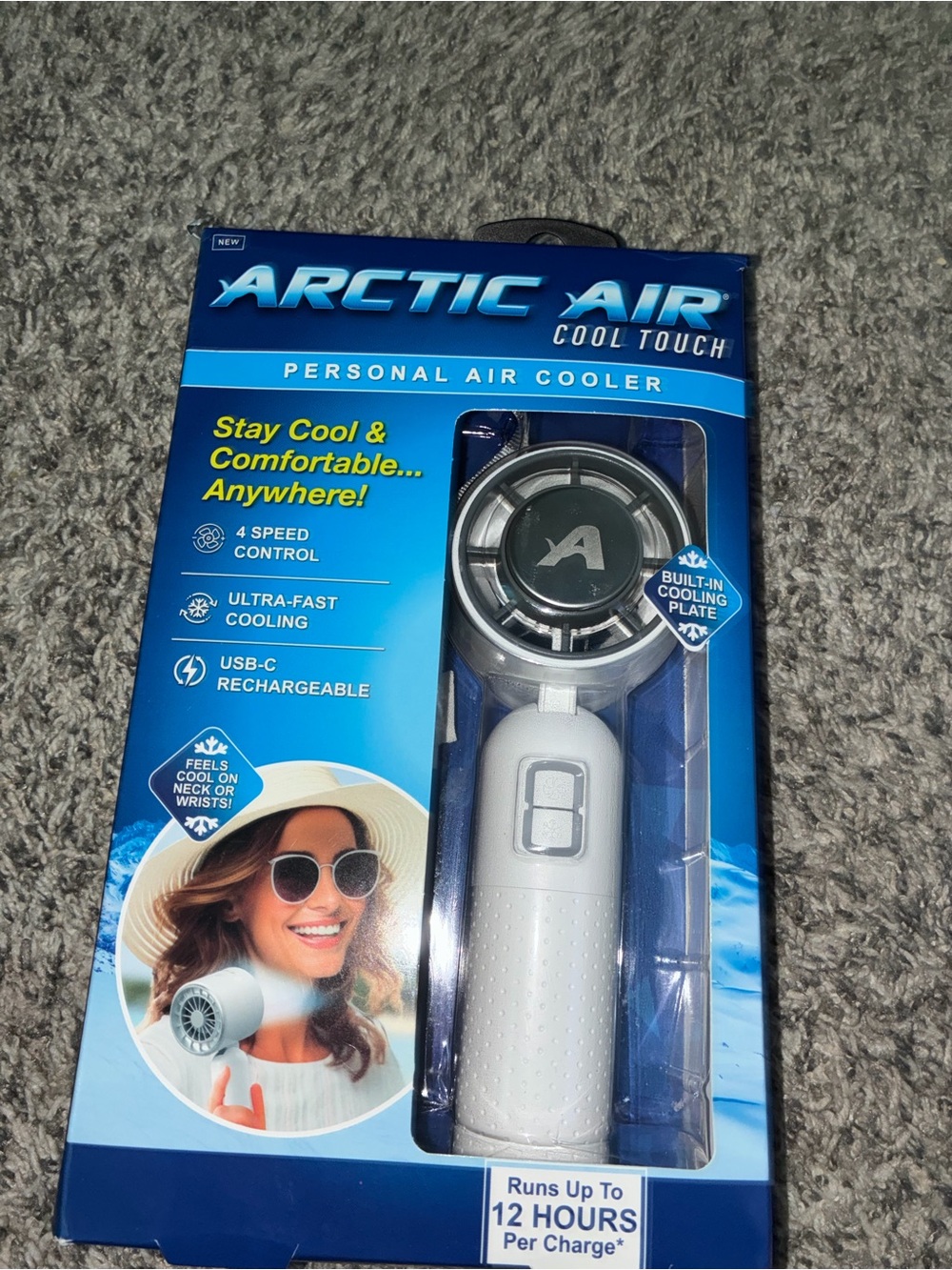Cool Touch Personal Air Cooler - White